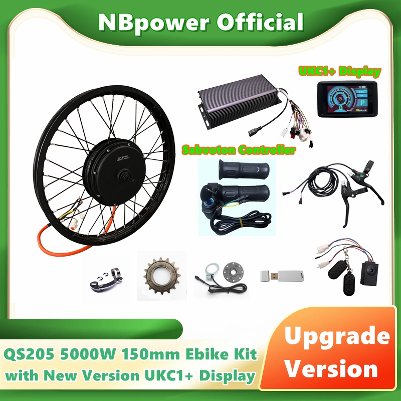 NBpower/QS205 5000 W V3 150 mm – 5000W Hub Motor Kit 72V Bewertung und Preis