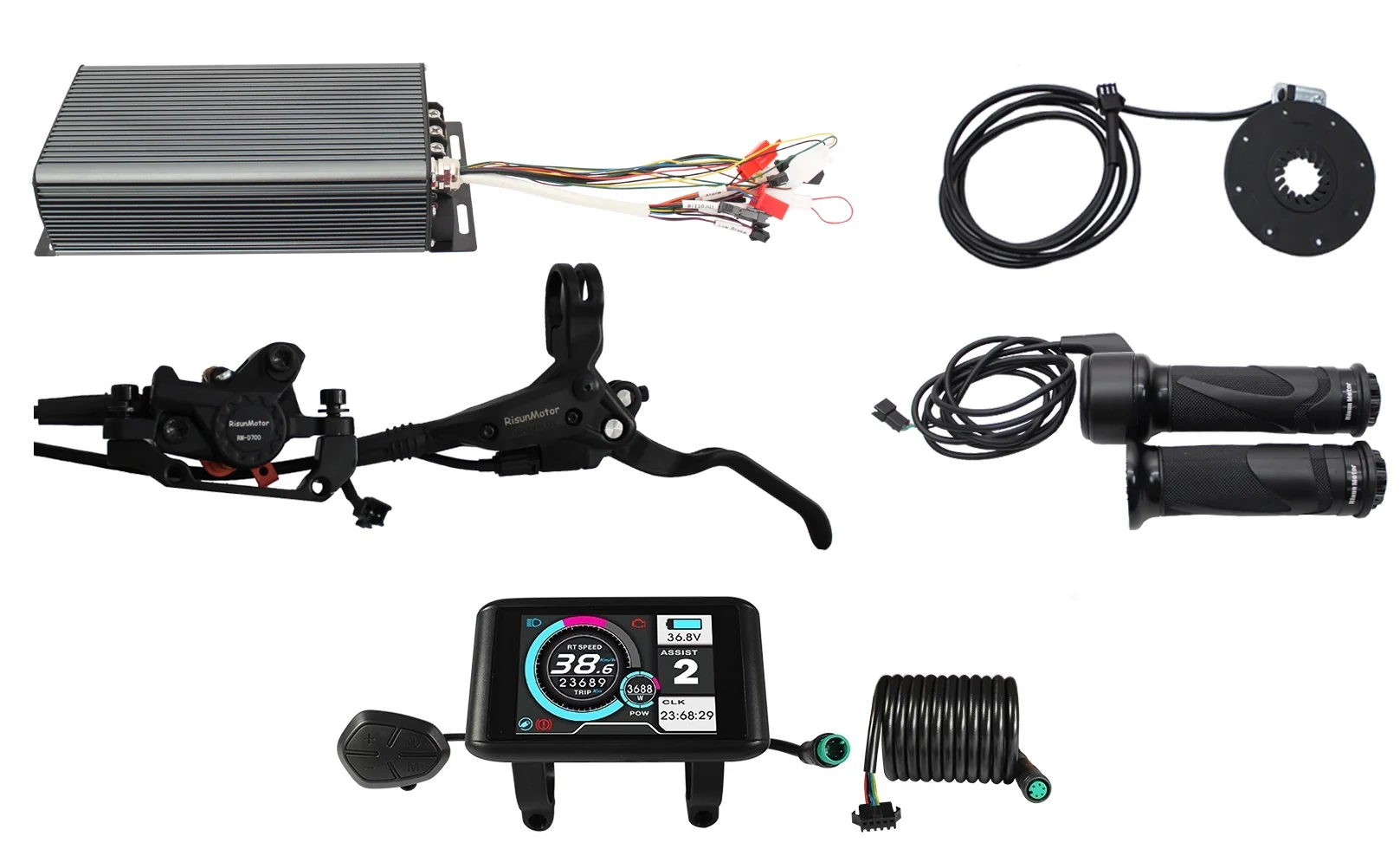 48V-72V 100A 5000W eBike Fat W – 5000W Hub Motor Kit 72V Bewertung und Preis